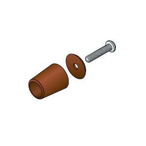 BROWN CONICAL STOP  40MM SCREW  FE